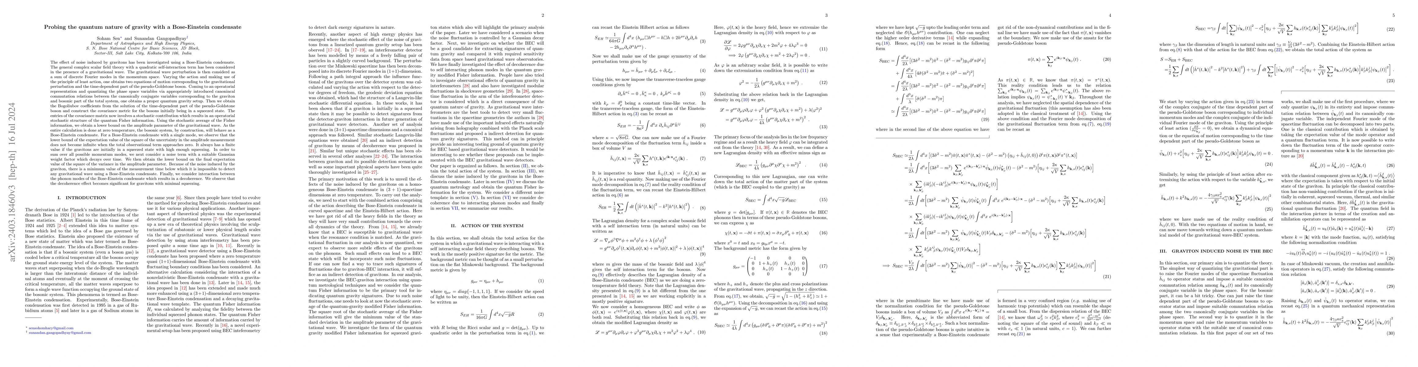 Thumbnail for Probing the quantum nature of gravity using a Bose-Einstein condensate