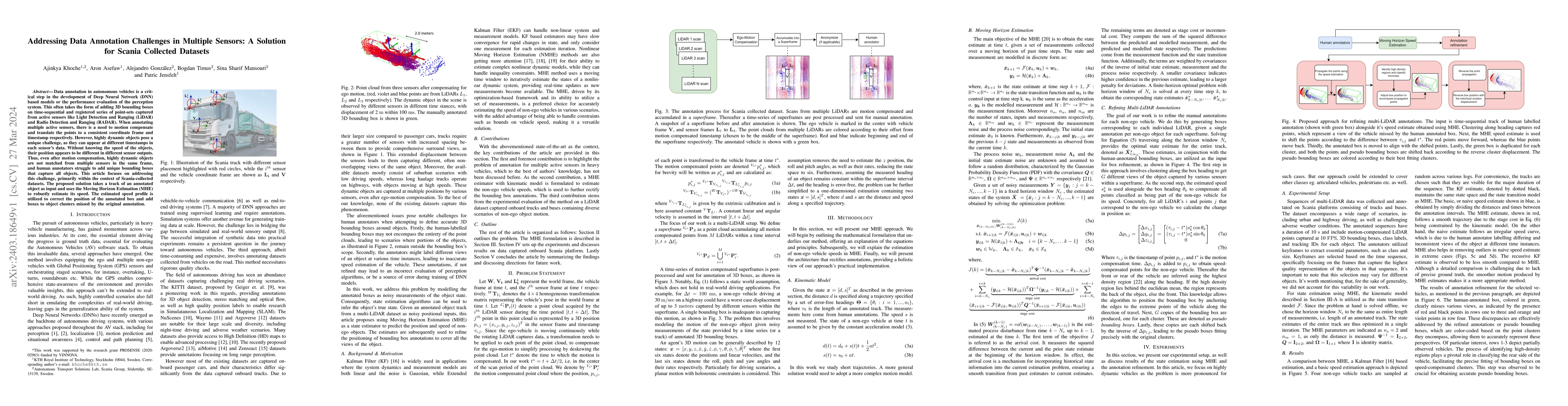 Thumbnail for Addressing Data Annotation Challenges in Multiple Sensors: A Solution
  for Scania Collected Datasets