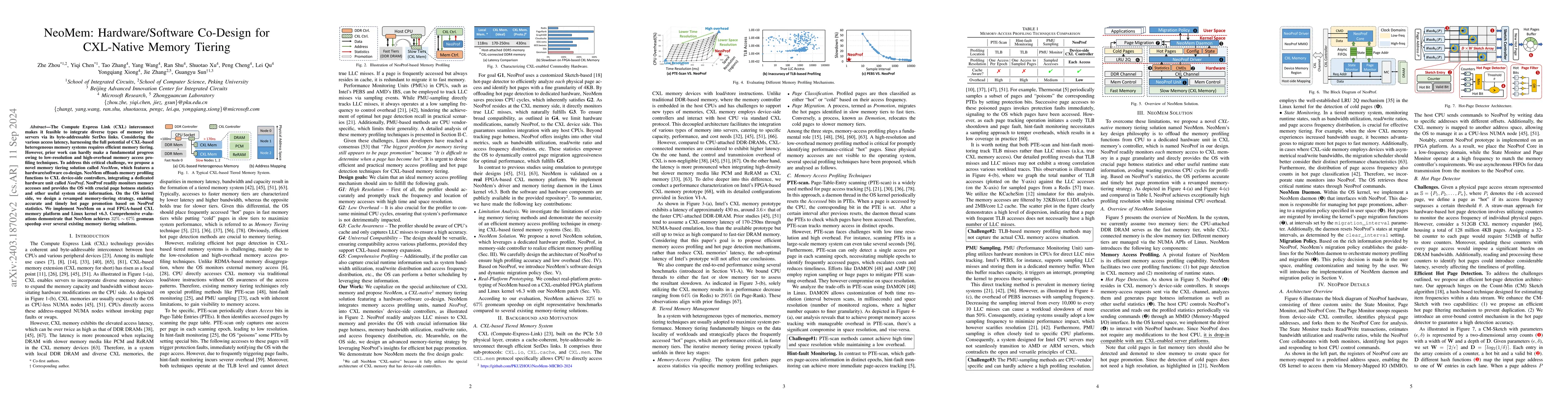Thumbnail for Toward CXL-Native Memory Tiering via Device-Side Profiling
