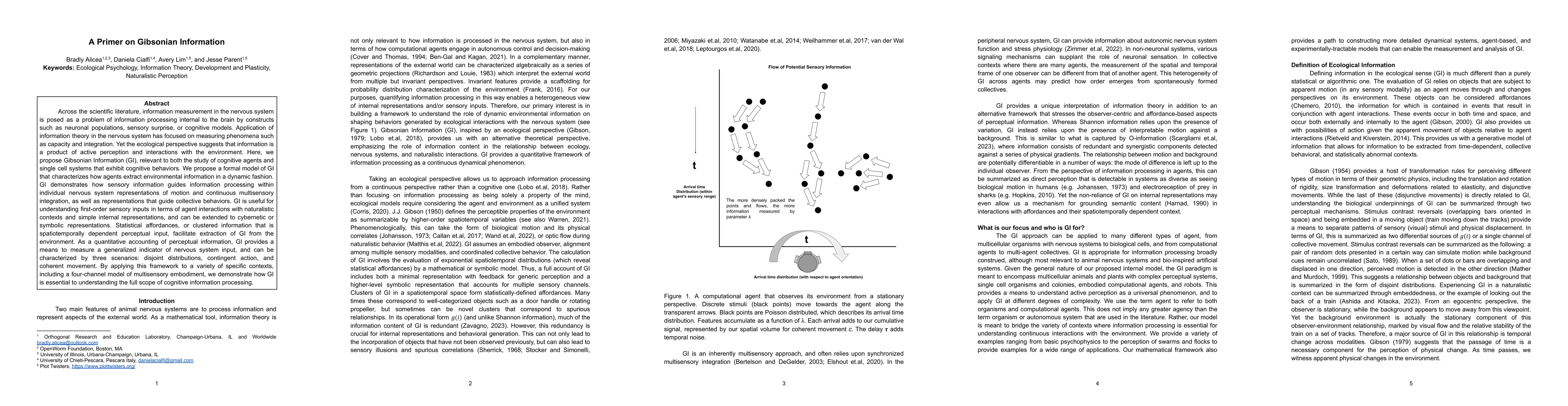 Thumbnail for A Primer on Gibsonian Information