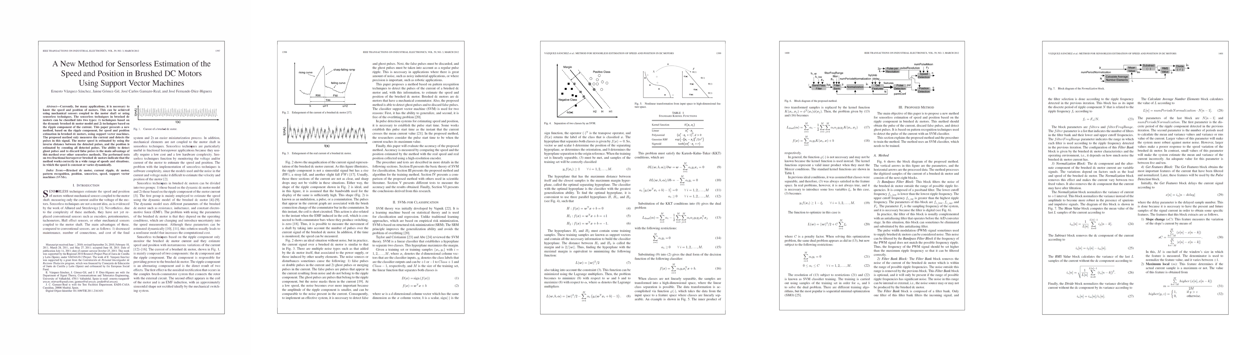 Thumbnail for A New Method for Sensorless Estimation of the Speed and Position in
  Brushed DC Motors Using Support Vector Machines