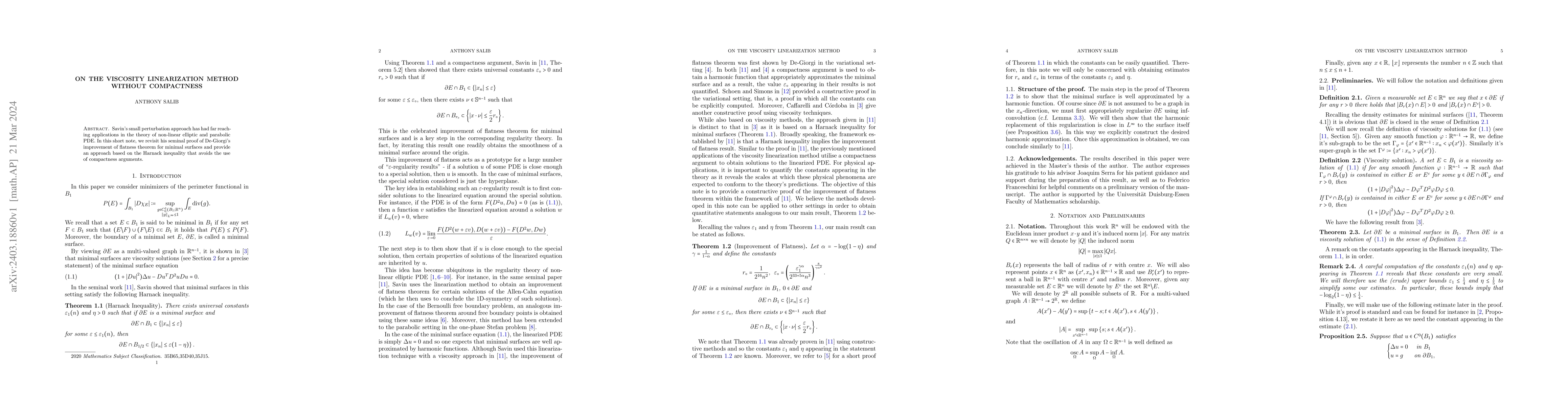 Thumbnail for On the viscosity linearization method without compactness