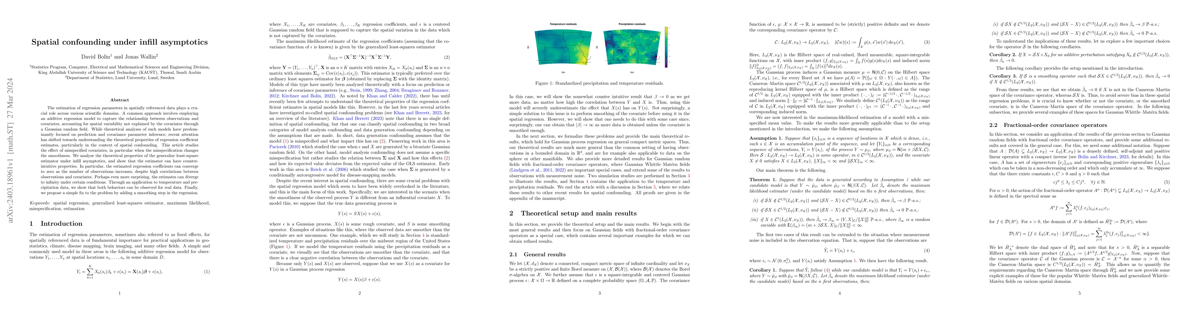 Thumbnail for Spatial confounding under infill asymptotics
