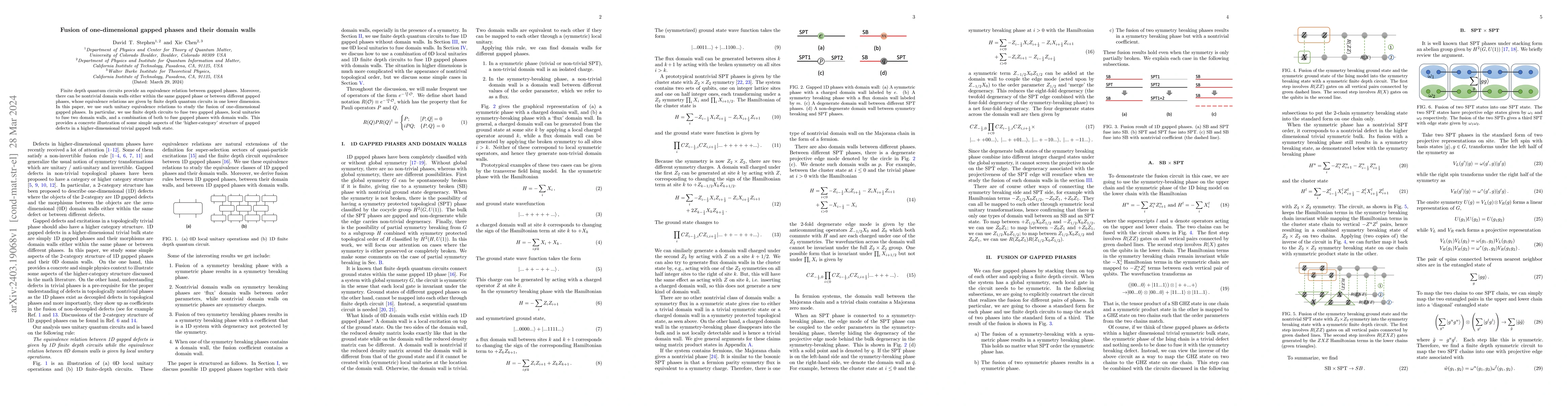Thumbnail for Fusion of one-dimensional gapped phases and their domain walls