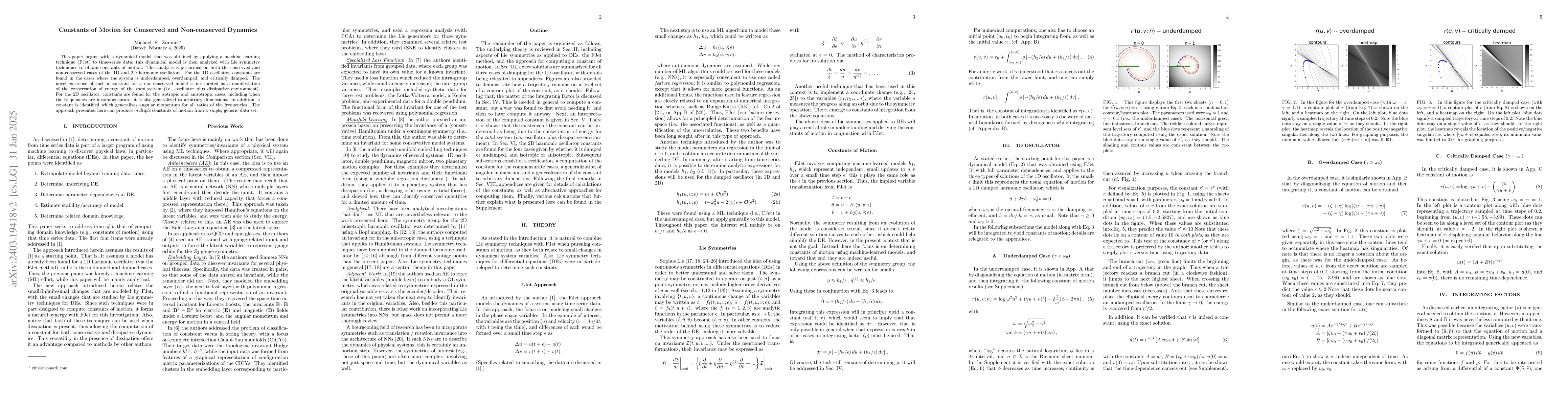 Thumbnail for Constants of Motion for Conserved and Non-conserved Dynamics