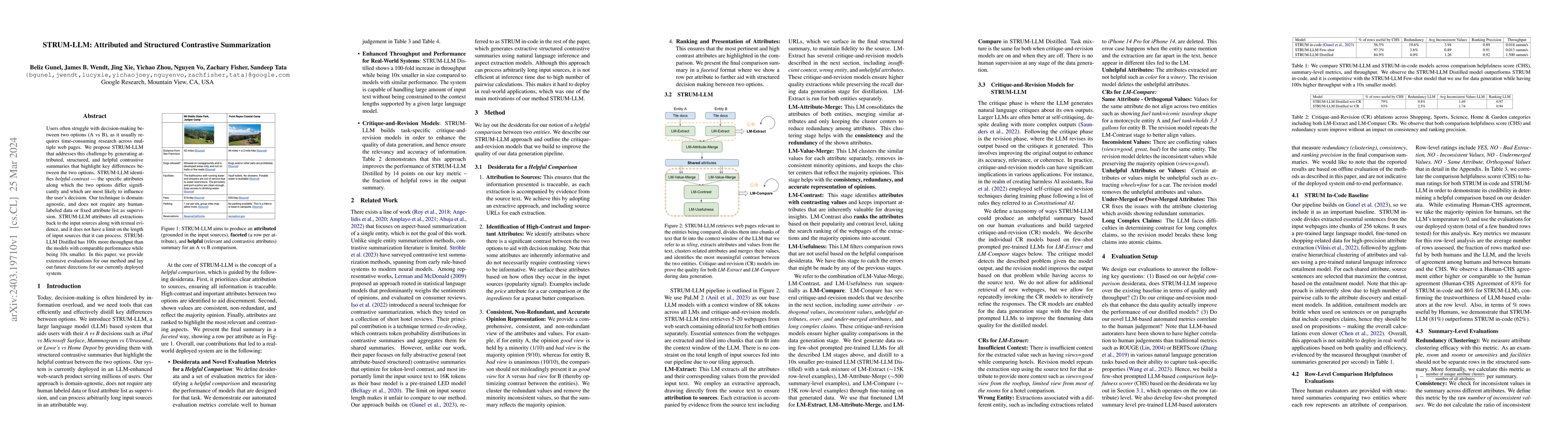 Thumbnail for STRUM-LLM: Attributed and Structured Contrastive Summarization