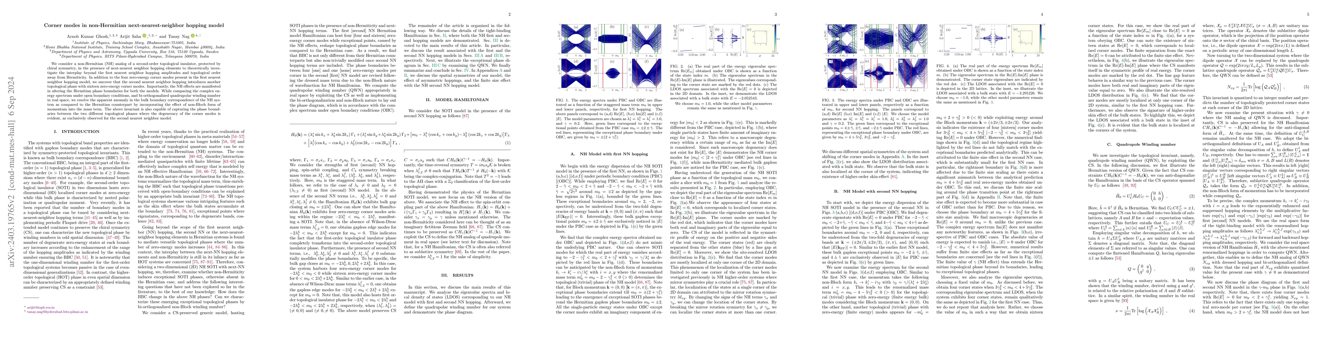 Thumbnail for Corner modes in Non-Hermitian long-range model