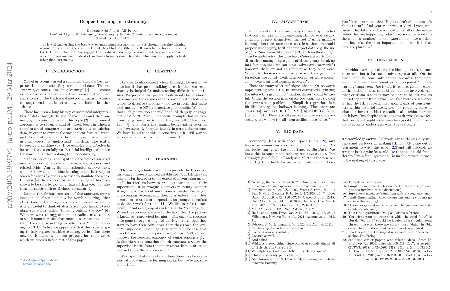 Thumbnail for Deeper Learning in Astronomy