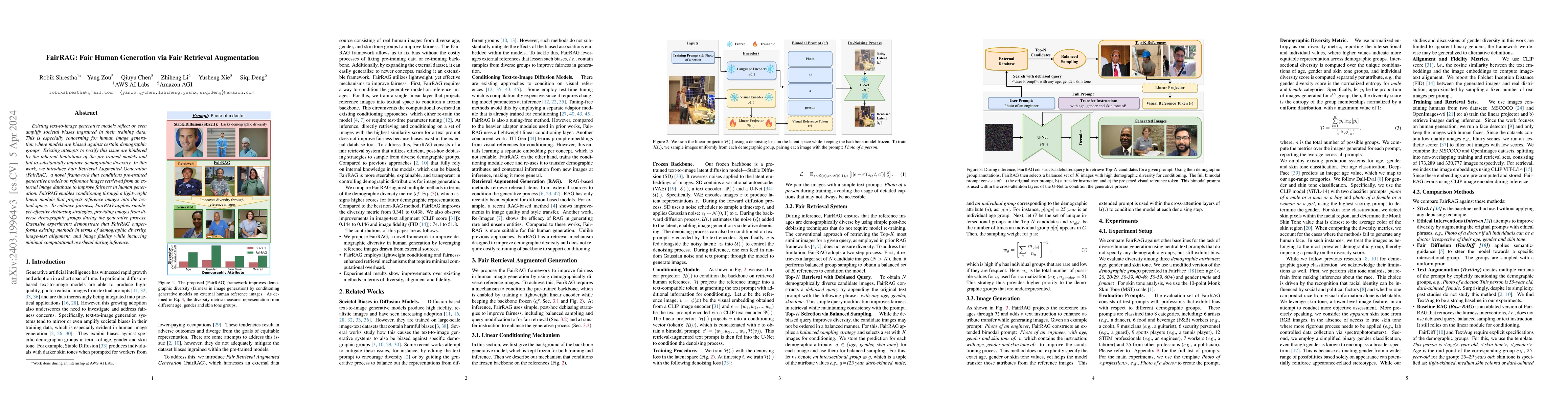 Thumbnail for FairRAG: Fair Human Generation via Fair Retrieval Augmentation