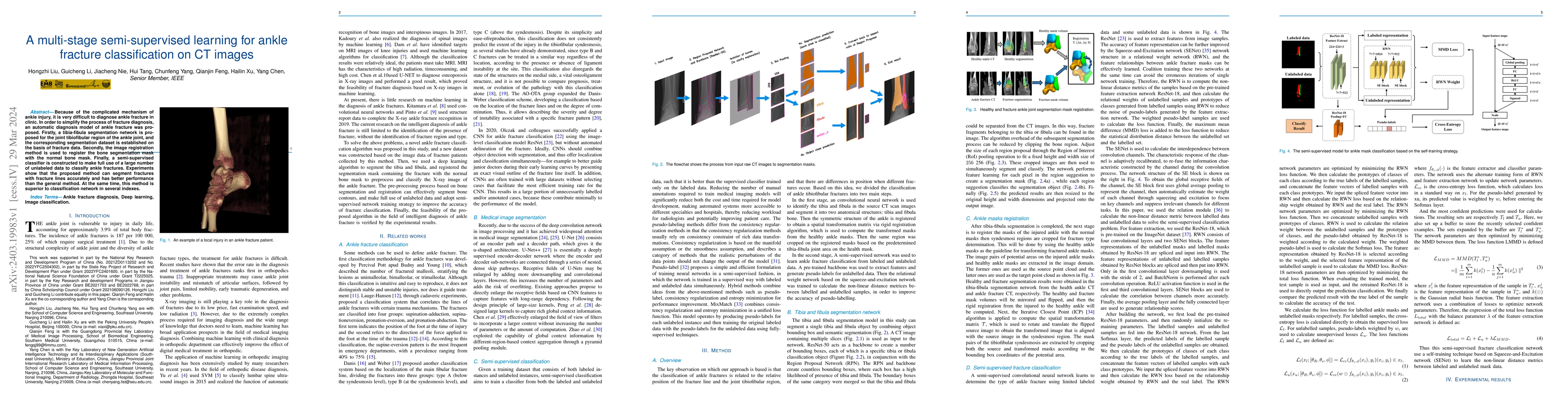 Thumbnail for A multi-stage semi-supervised learning for ankle fracture classification
  on CT images