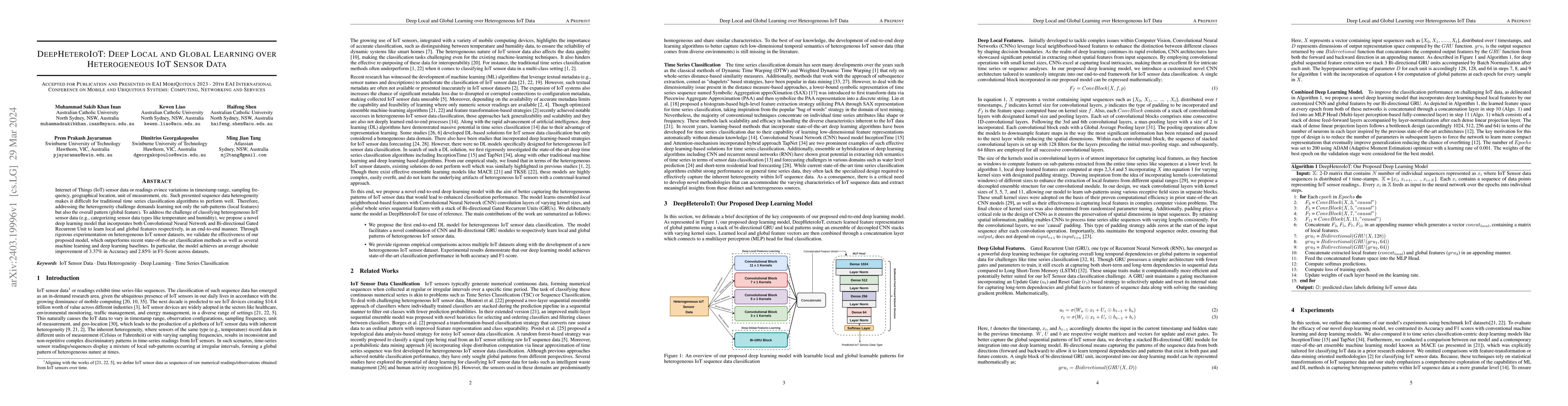 Thumbnail for DeepHeteroIoT: Deep Local and Global Learning over Heterogeneous IoT
  Sensor Data