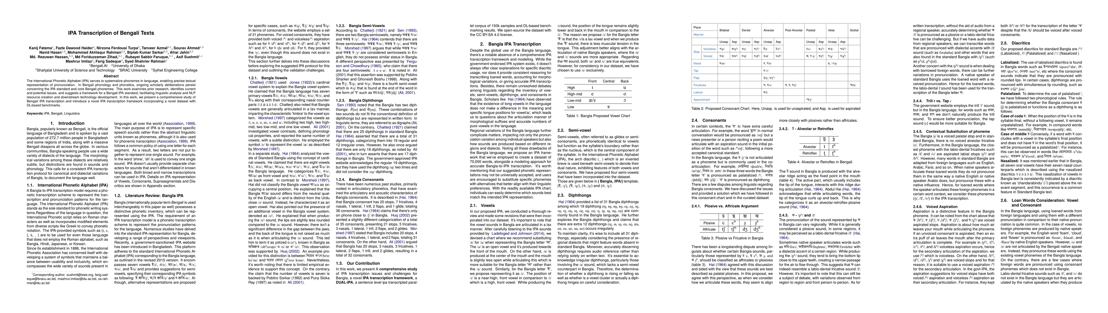 Thumbnail for IPA Transcription of Bengali Texts