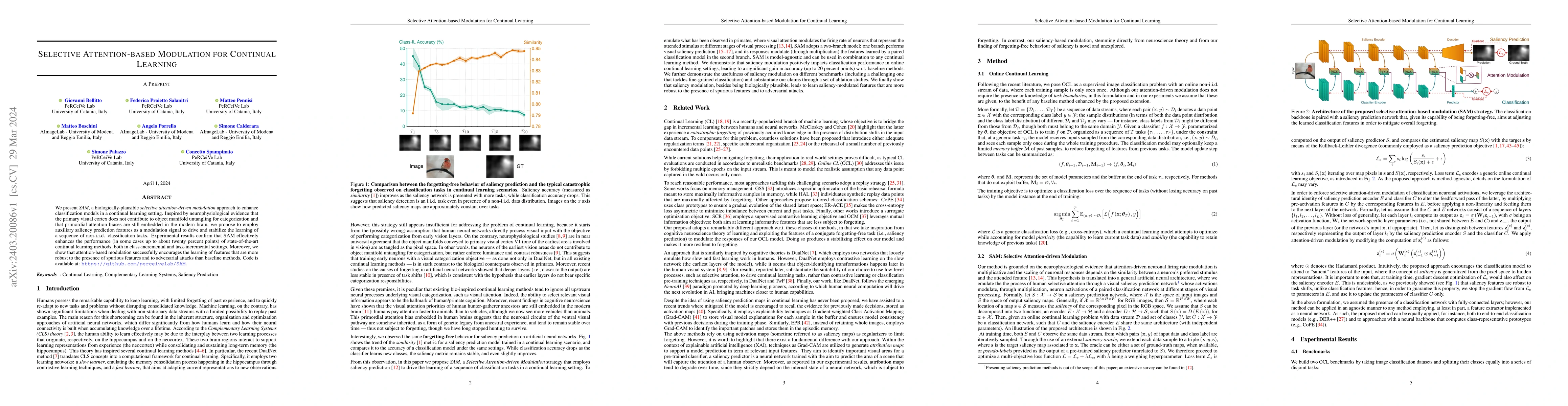 Thumbnail for Selective Attention-based Modulation for Continual Learning