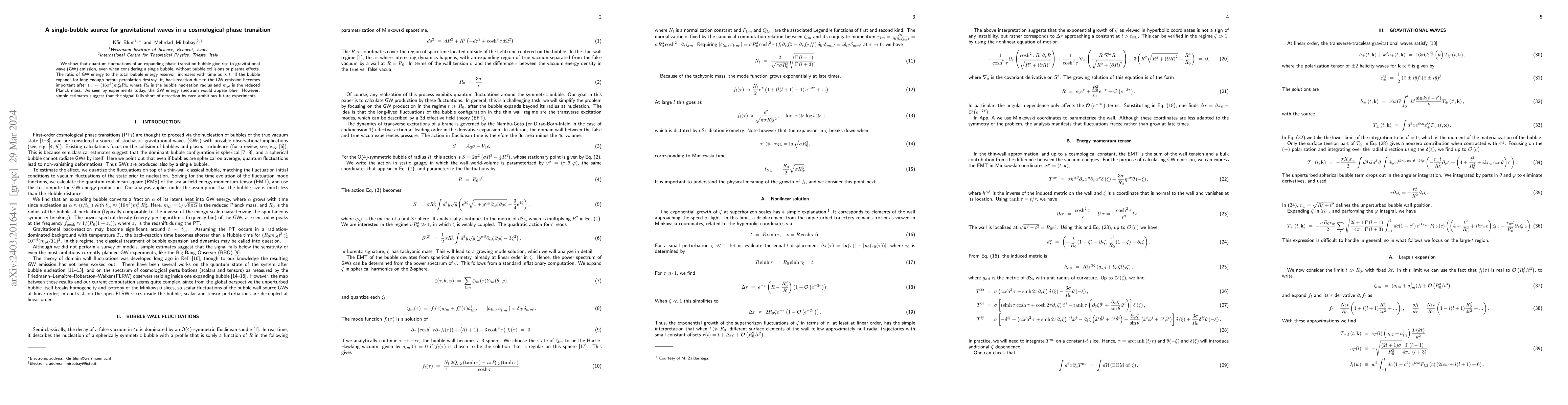 Thumbnail for A single-bubble source for gravitational waves in a cosmological phase
  transition
