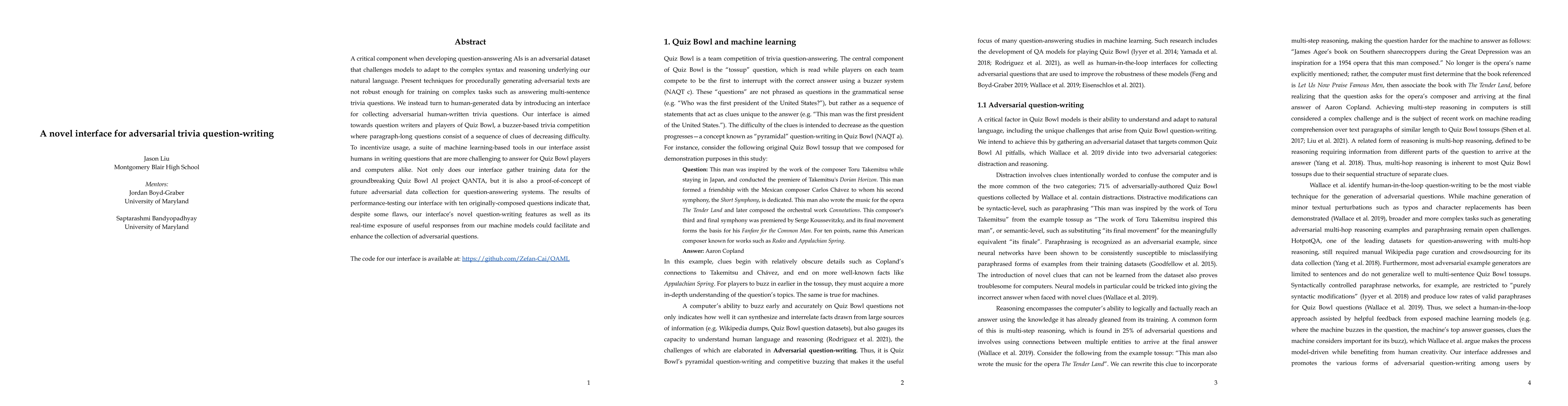Thumbnail for A novel interface for adversarial trivia question-writing