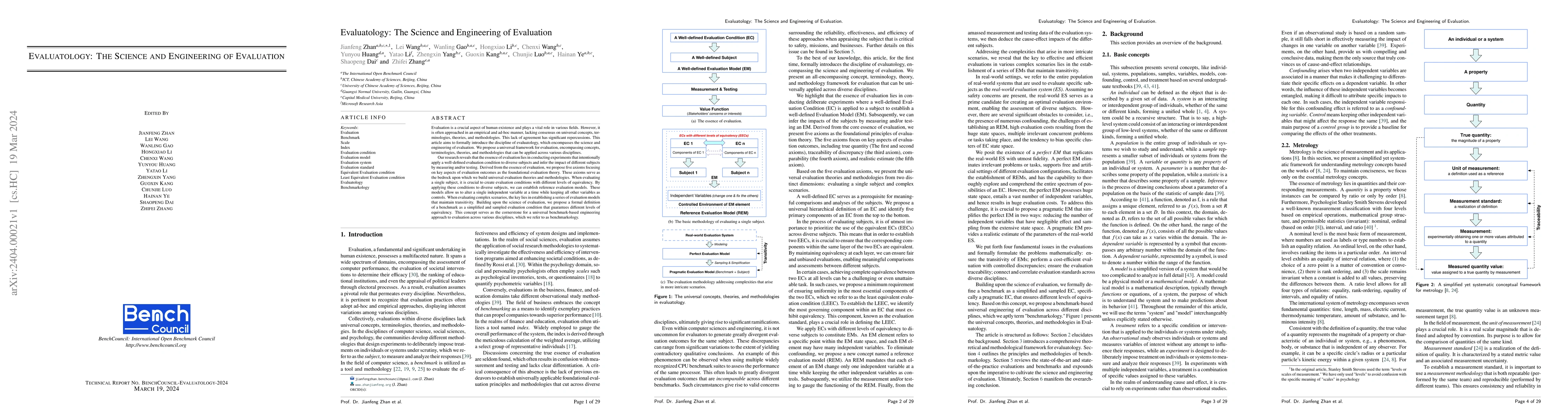 Thumbnail for Evaluatology: The Science and Engineering of Evaluation