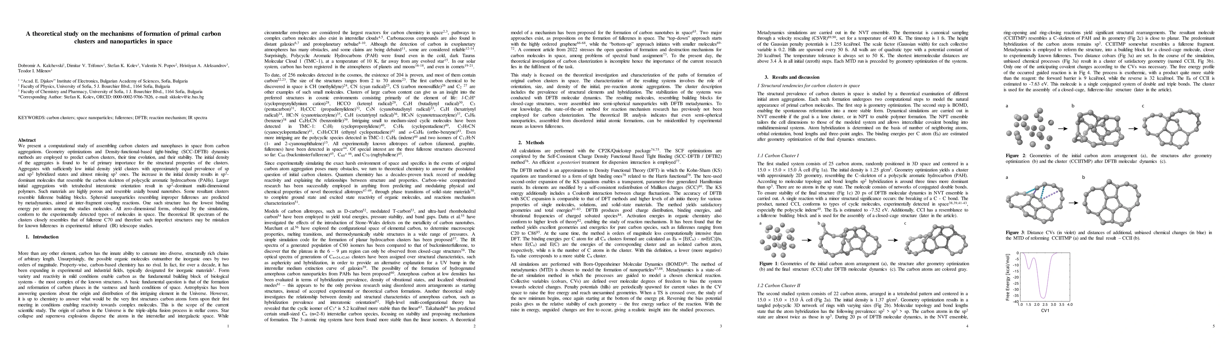 Thumbnail for A theoretical study on the mechanisms of formation of primal carbon
  clusters and nanoparticles in space