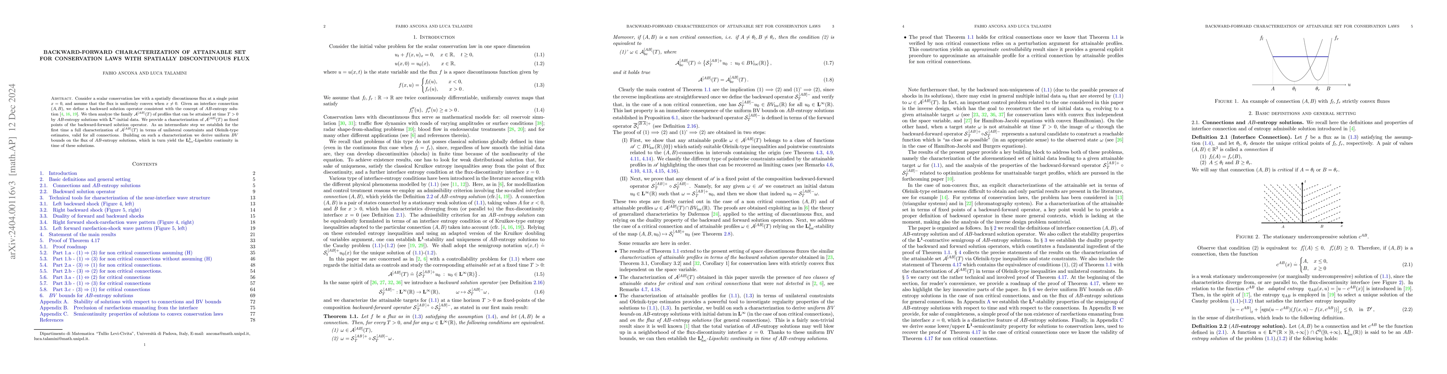 Thumbnail for Backward-forward characterization of attainable set for conservation
  laws with spatially discontinuous flux