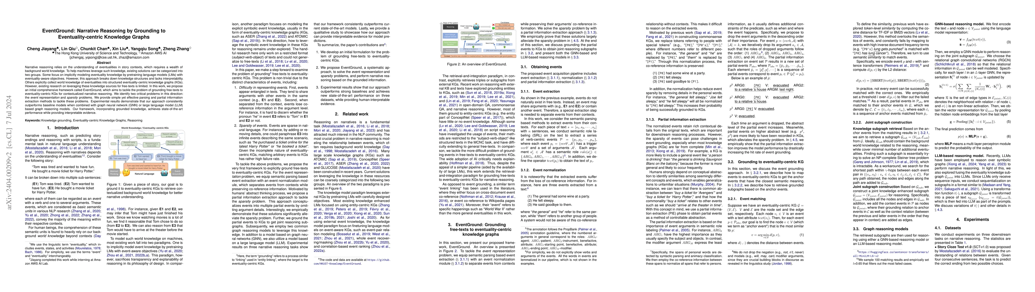 Thumbnail for EventGround: Narrative Reasoning by Grounding to Eventuality-centric
  Knowledge Graphs
