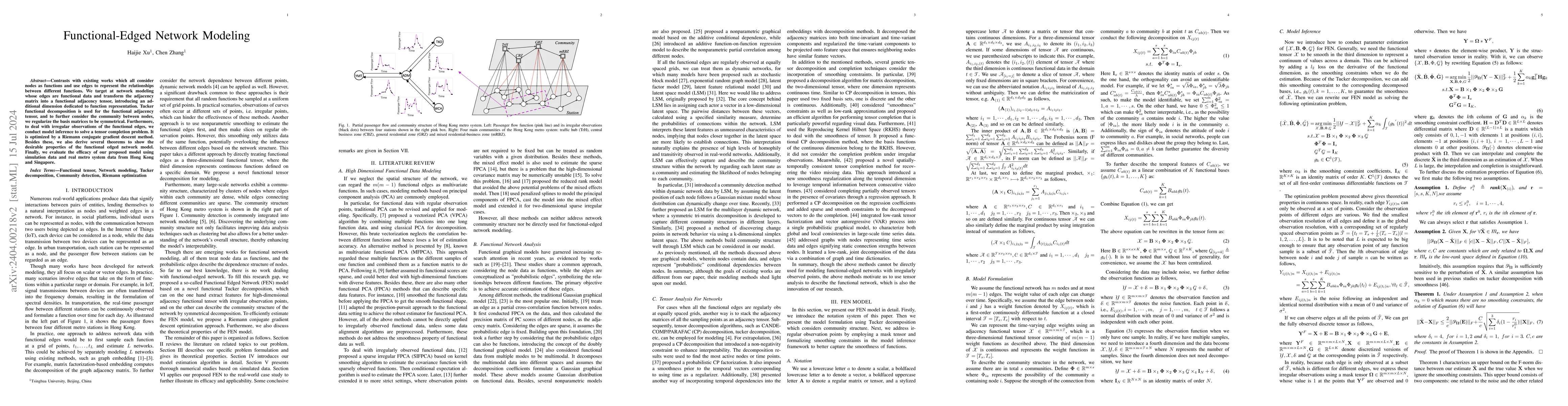 Thumbnail for Functional-Edged Network Modeling