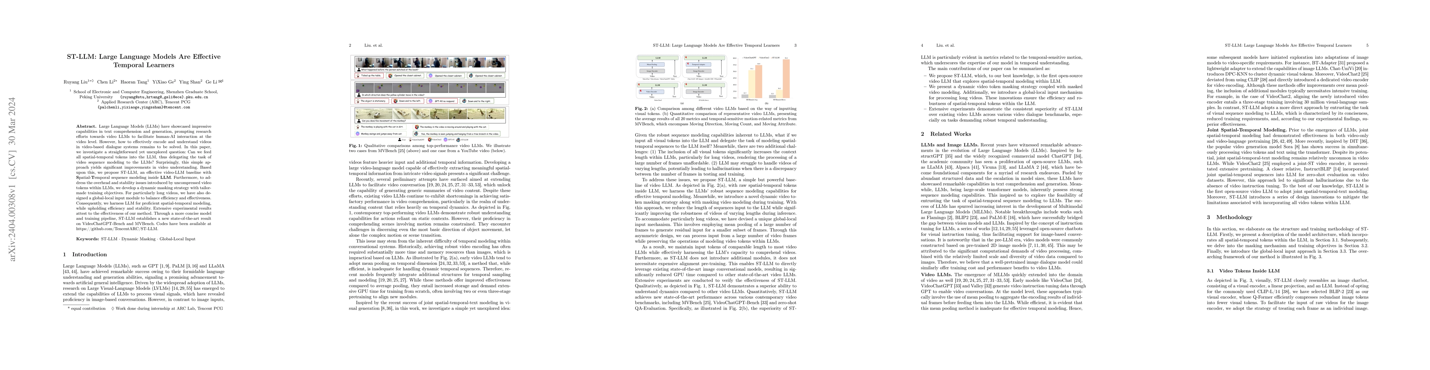 Thumbnail for ST-LLM: Large Language Models Are Effective Temporal Learners