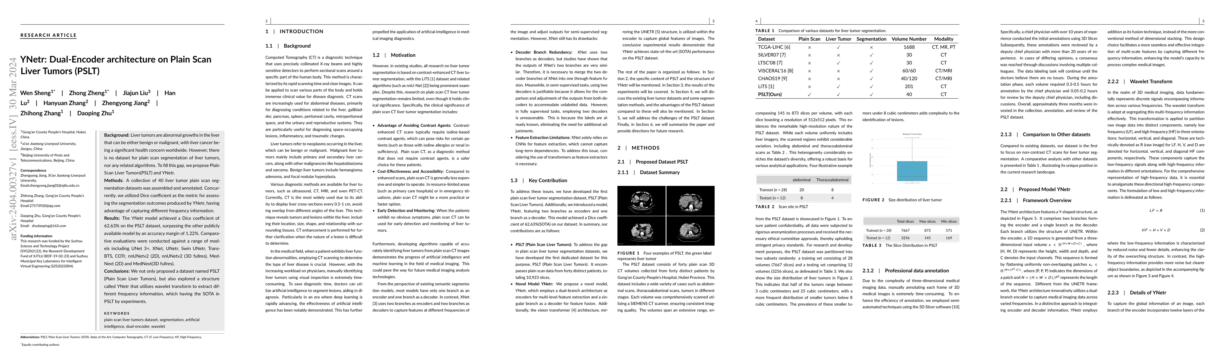 Thumbnail for YNetr: Dual-Encoder architecture on Plain Scan Liver Tumors (PSLT)