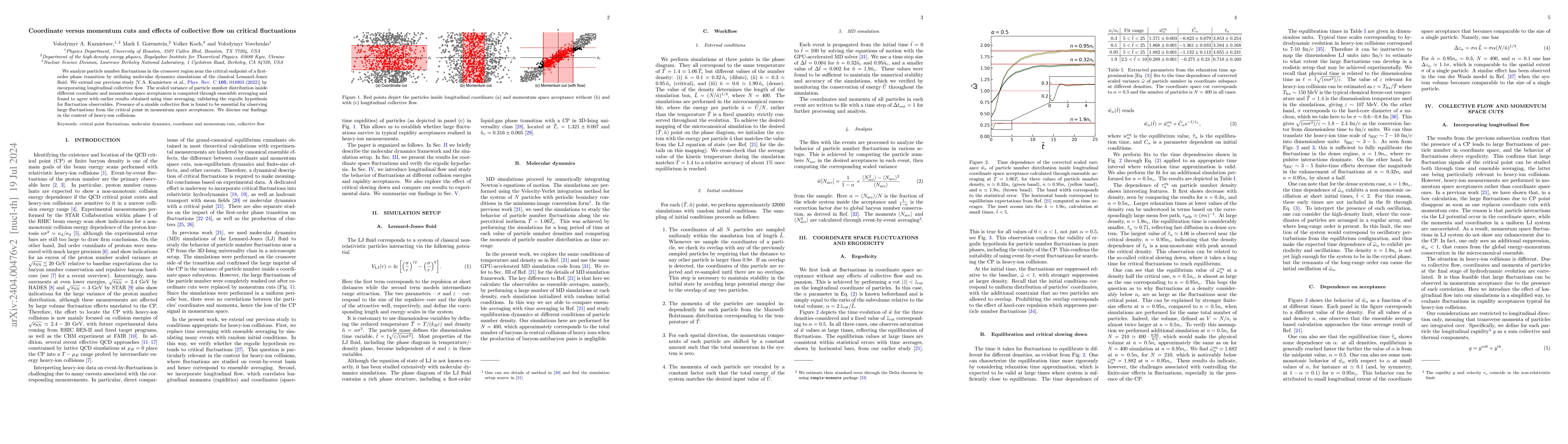 Thumbnail for Coordinate versus momentum cuts and effects of collective flow on
  critical fluctuations