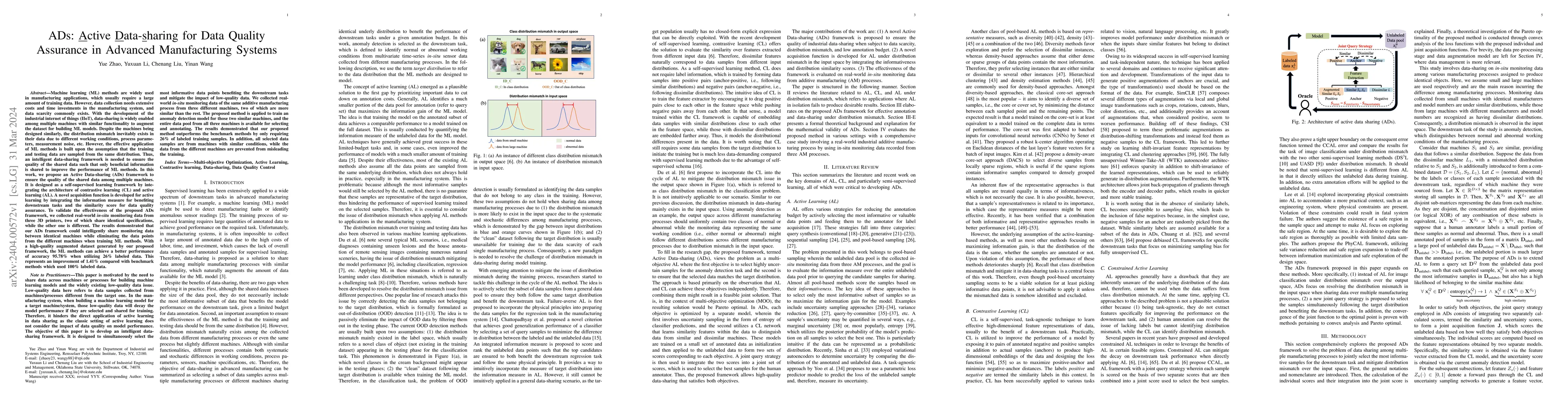 Thumbnail for ADs: Active Data-sharing for Data Quality Assurance in Advanced
  Manufacturing Systems