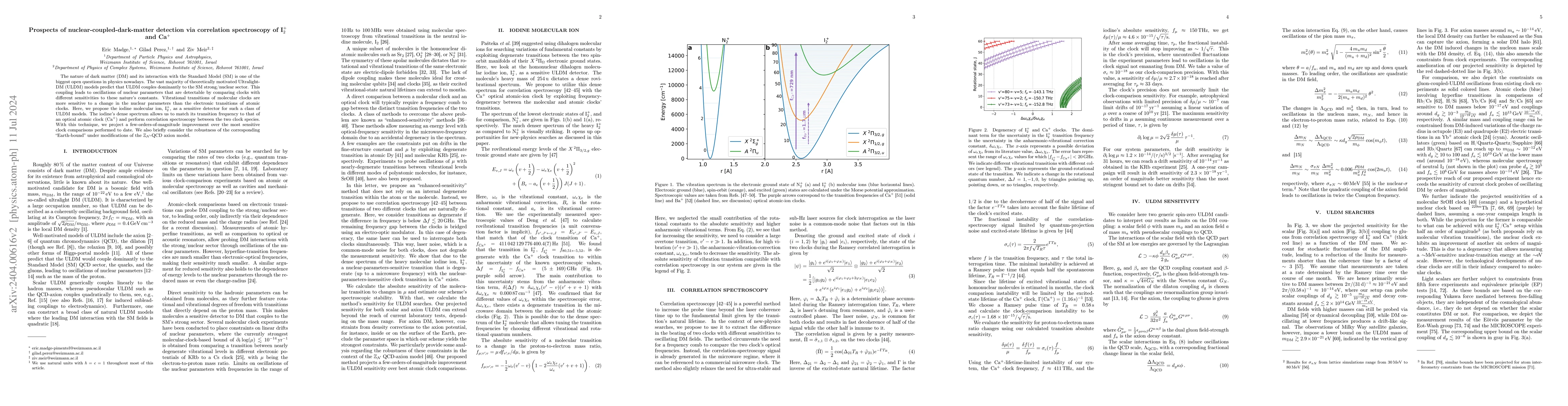 Thumbnail for Prospects of nuclear-coupled-dark-matter detection via correlation
  spectroscopy of I$_2^+$ and Ca$^+$