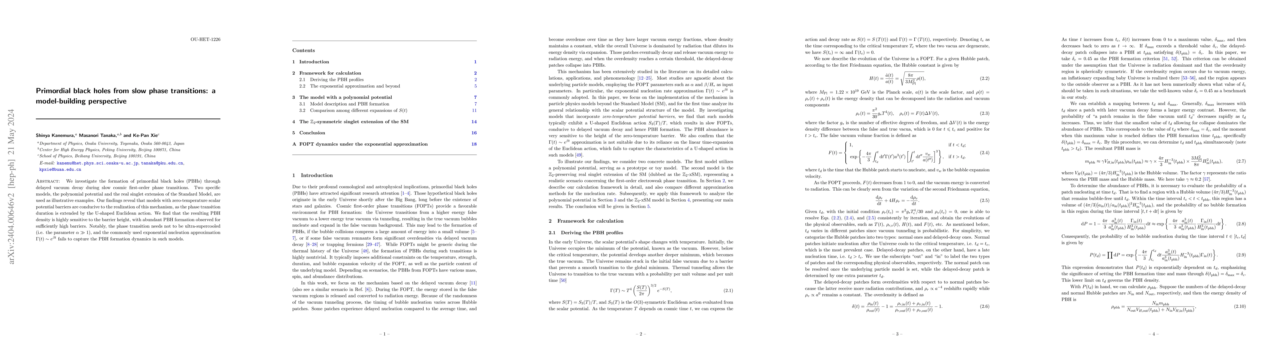 Thumbnail for Primordial black holes from slow phase transitions: a model-building
  perspective