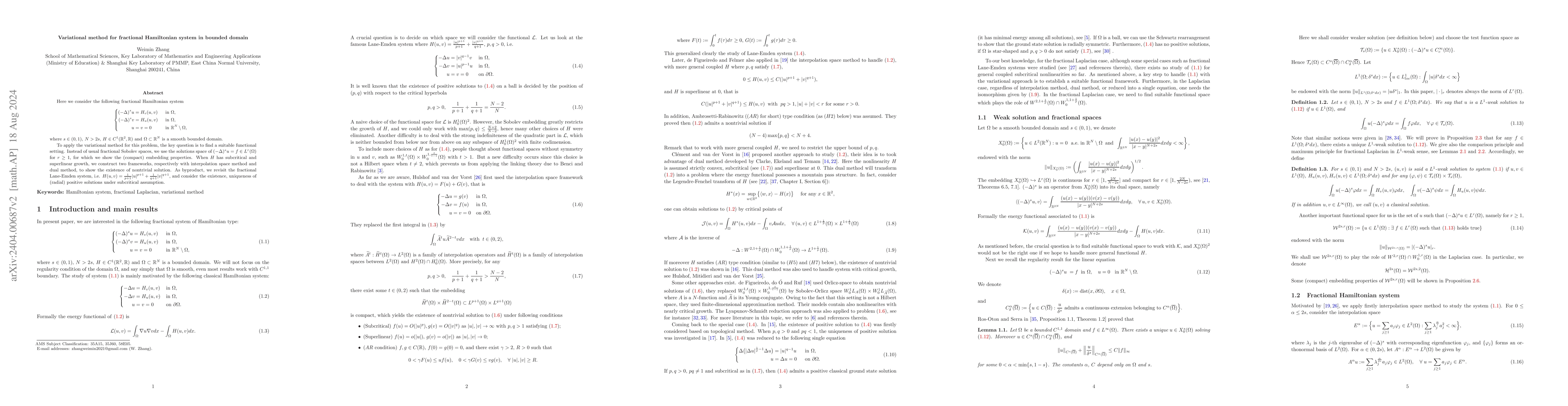 Thumbnail for Variational method for fractional Hamiltonian system in bounded domain