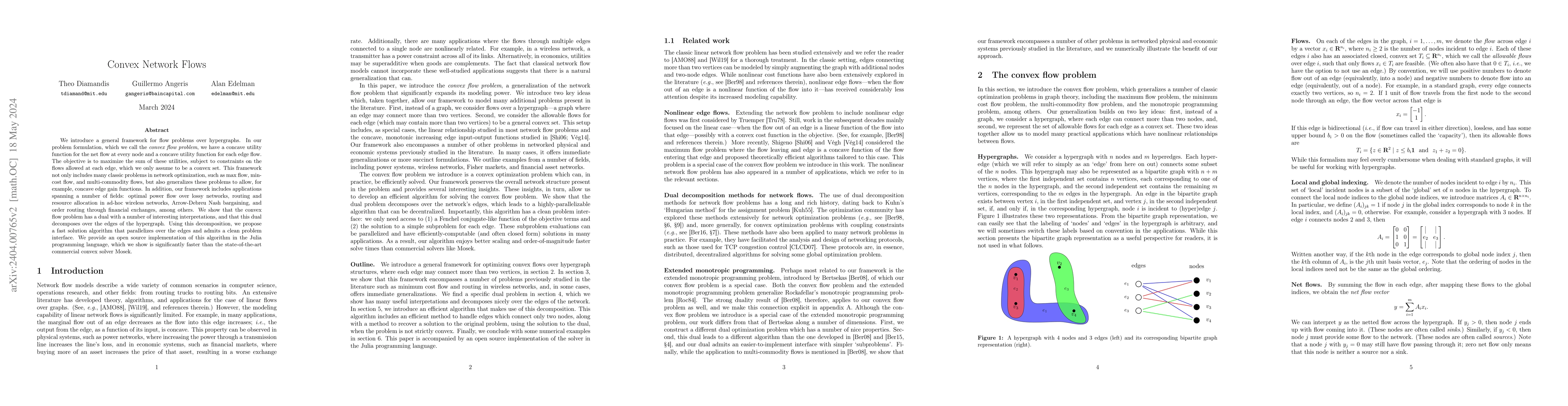 Thumbnail for Convex Network Flows
