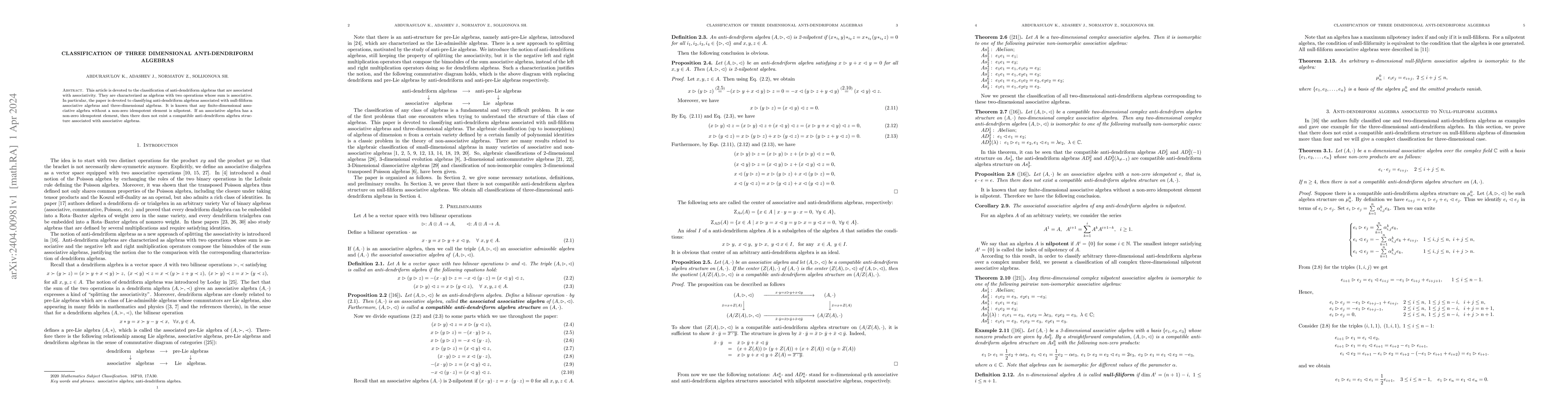 Thumbnail for Classification of three-dimensional anti-dendriform algebras
