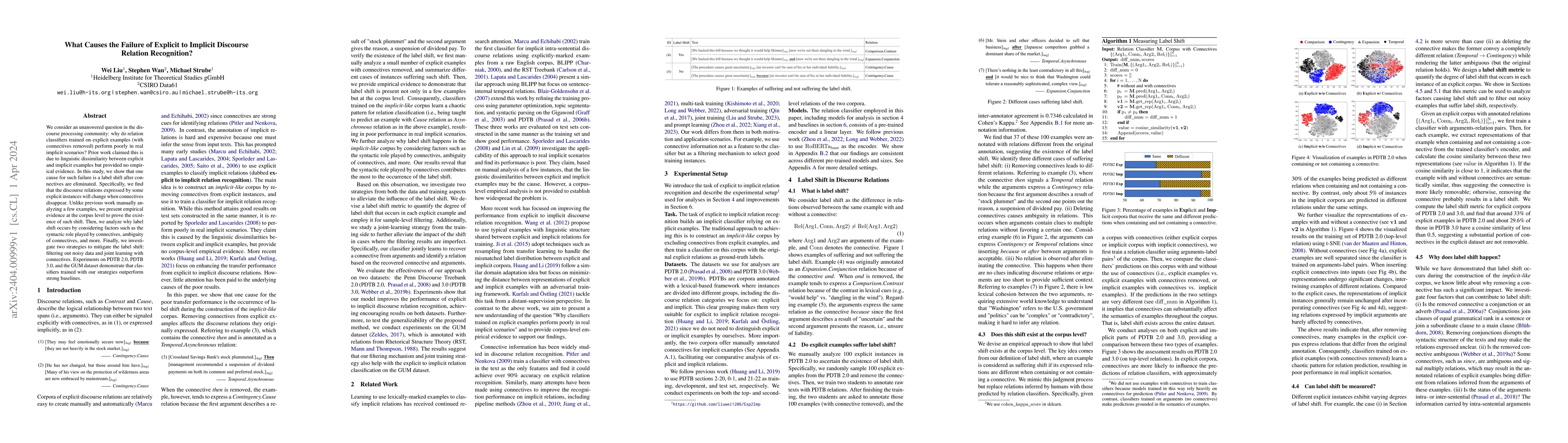 Thumbnail for What Causes the Failure of Explicit to Implicit Discourse Relation
  Recognition?