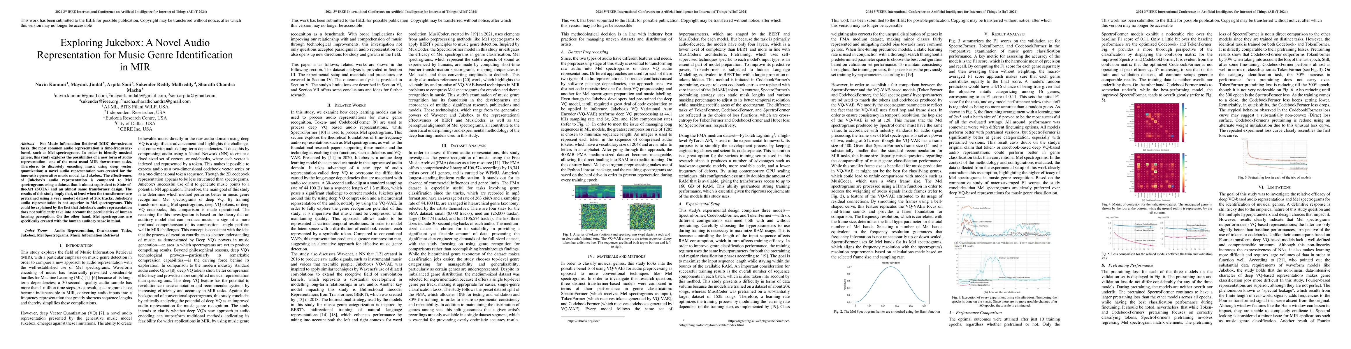 Thumbnail for A Novel Audio Representation for Music Genre Identification in MIR