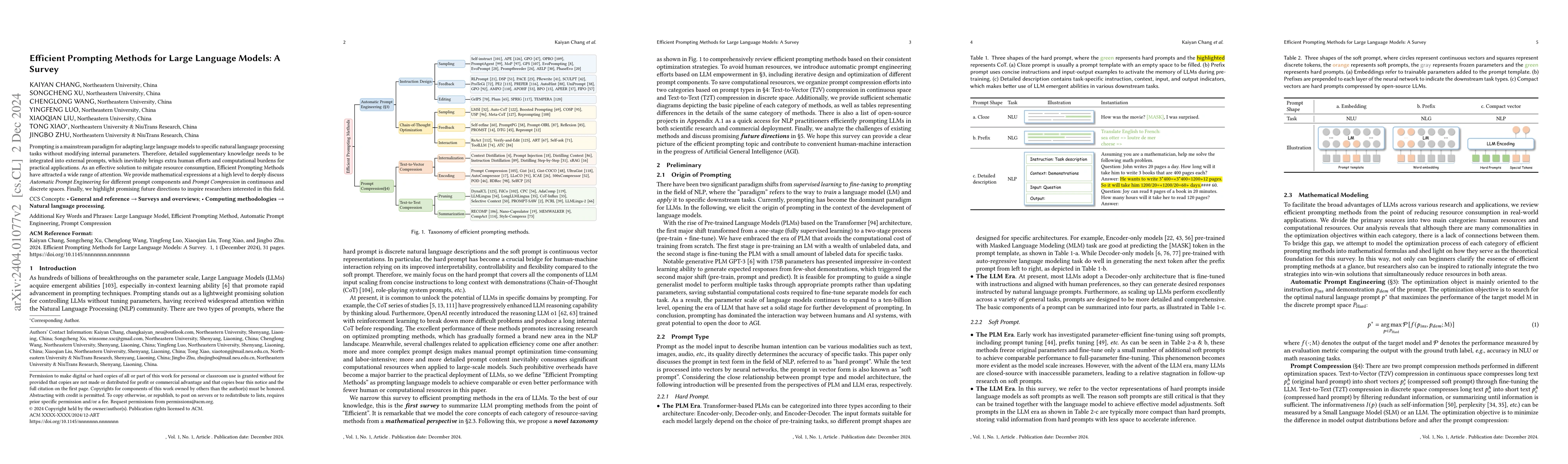 Thumbnail for Efficient Prompting Methods for Large Language Models: A Survey