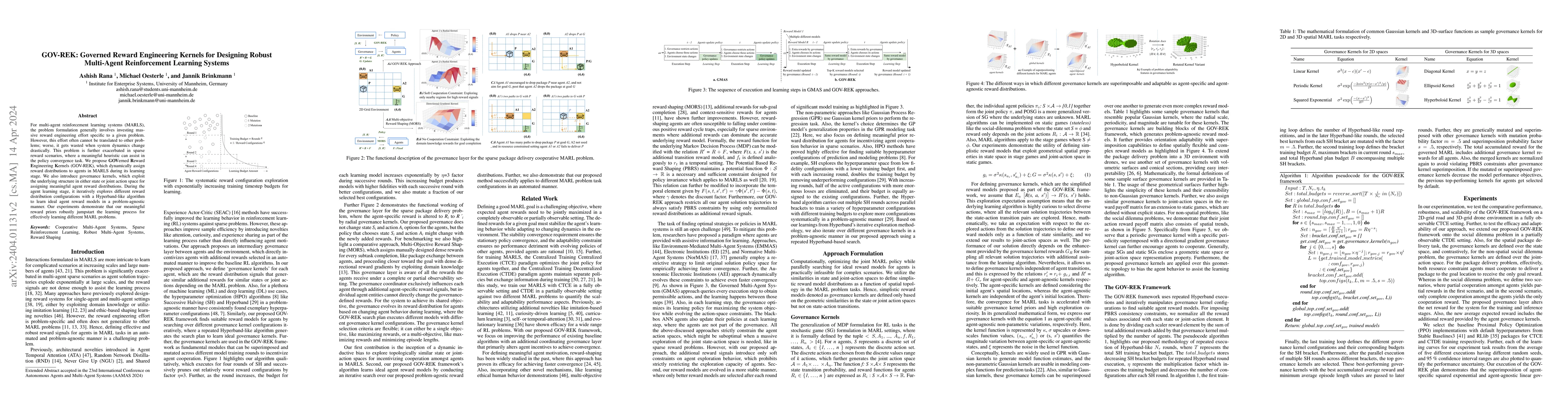 Thumbnail for GOV-REK: Governed Reward Engineering Kernels for Designing Robust
  Multi-Agent Reinforcement Learning Systems