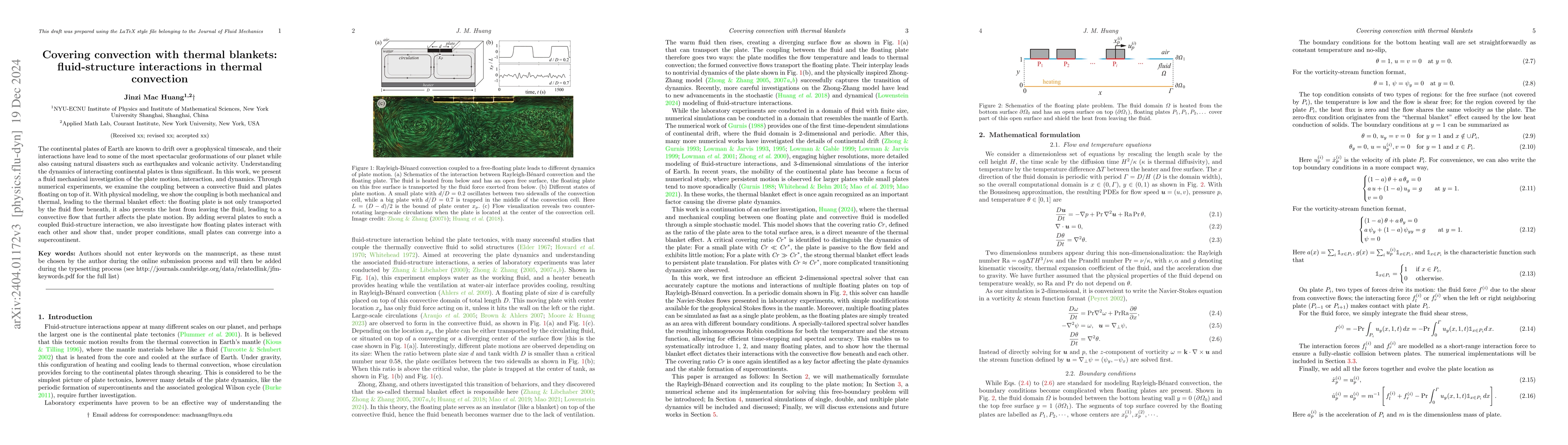 Thumbnail for Covering convection with thermal blankets: formation of supercontinents
