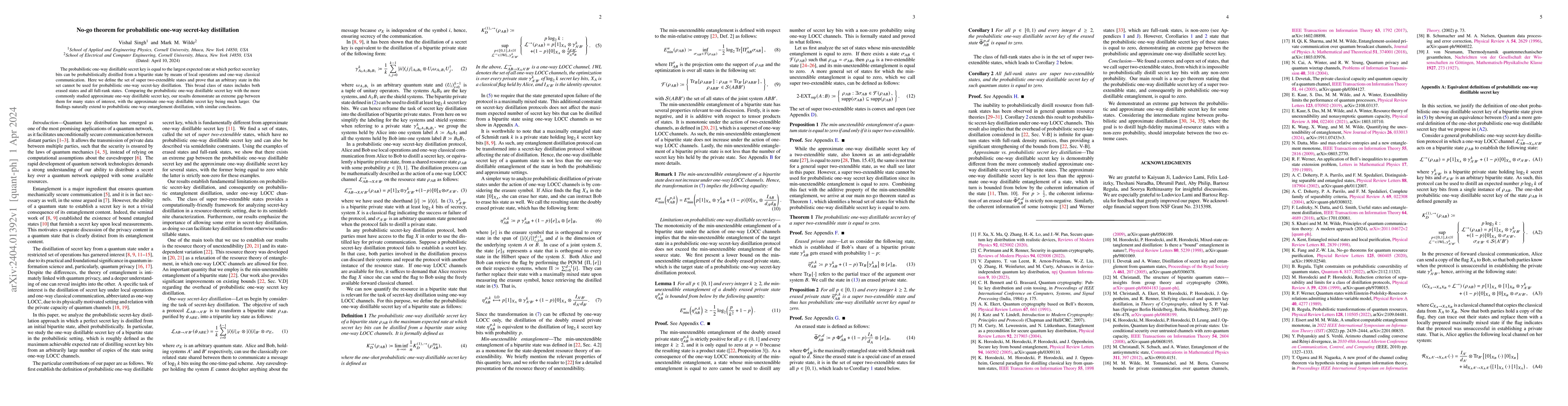 Thumbnail for No-go theorem for probabilistic one-way secret-key distillation