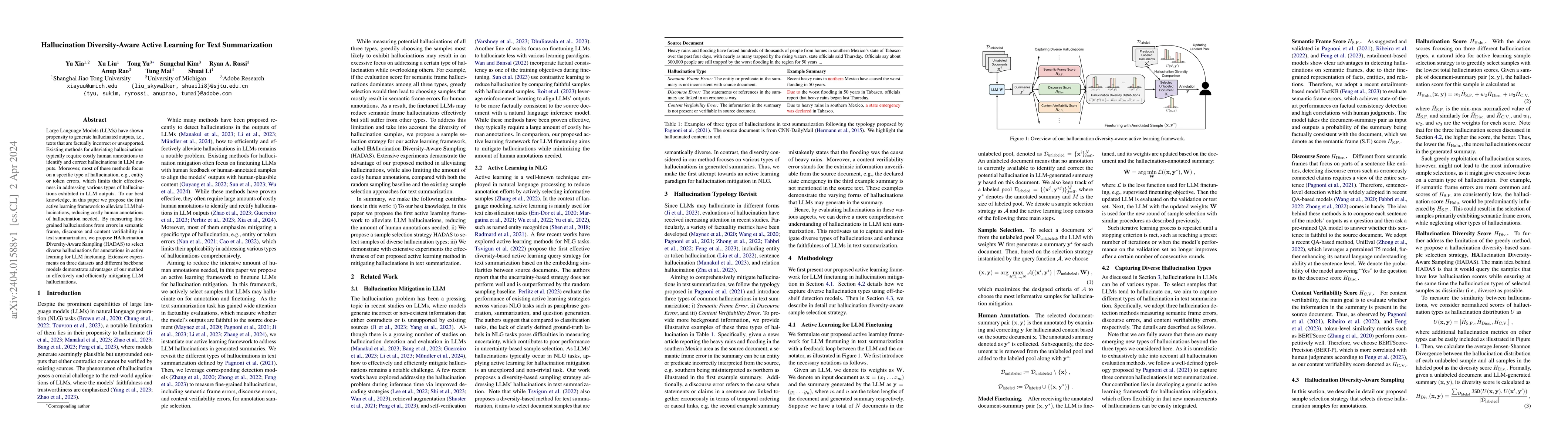 Thumbnail for Hallucination Diversity-Aware Active Learning for Text Summarization