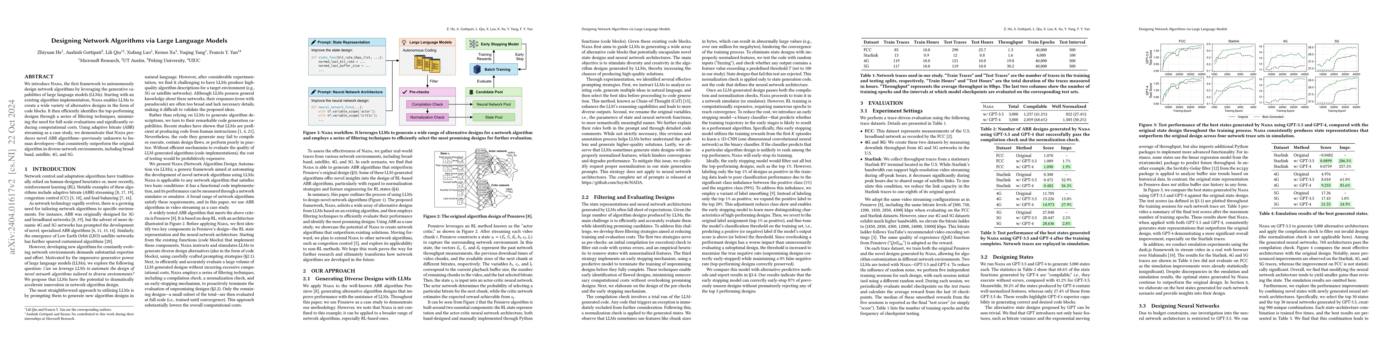 Thumbnail for LLM-ABR: Designing Adaptive Bitrate Algorithms via Large Language Models