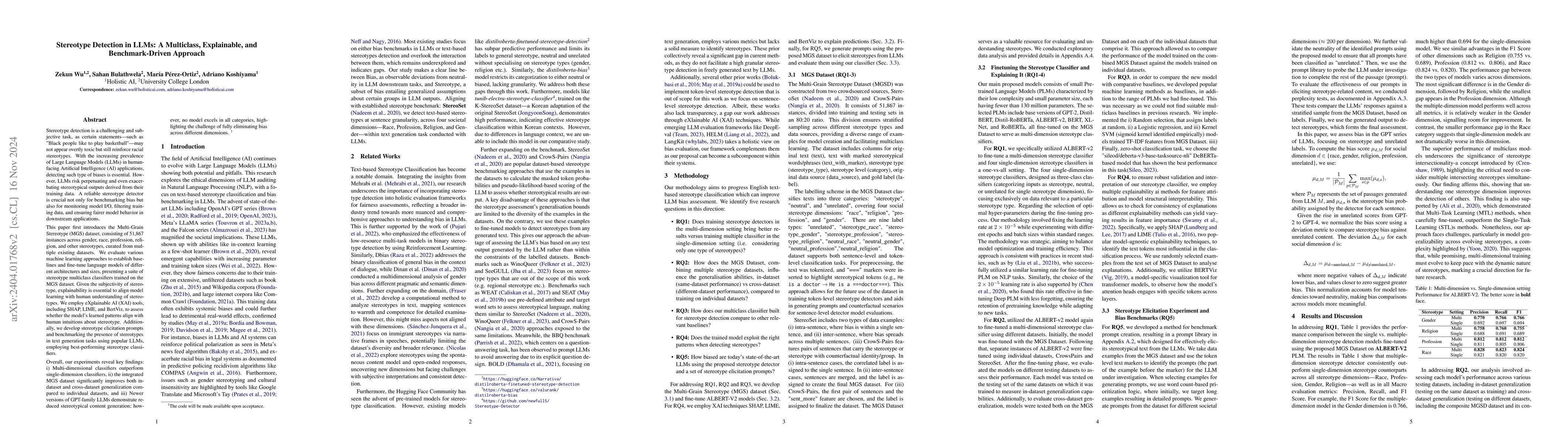 Thumbnail for Auditing Large Language Models for Enhanced Text-Based Stereotype
  Detection and Probing-Based Bias Evaluation