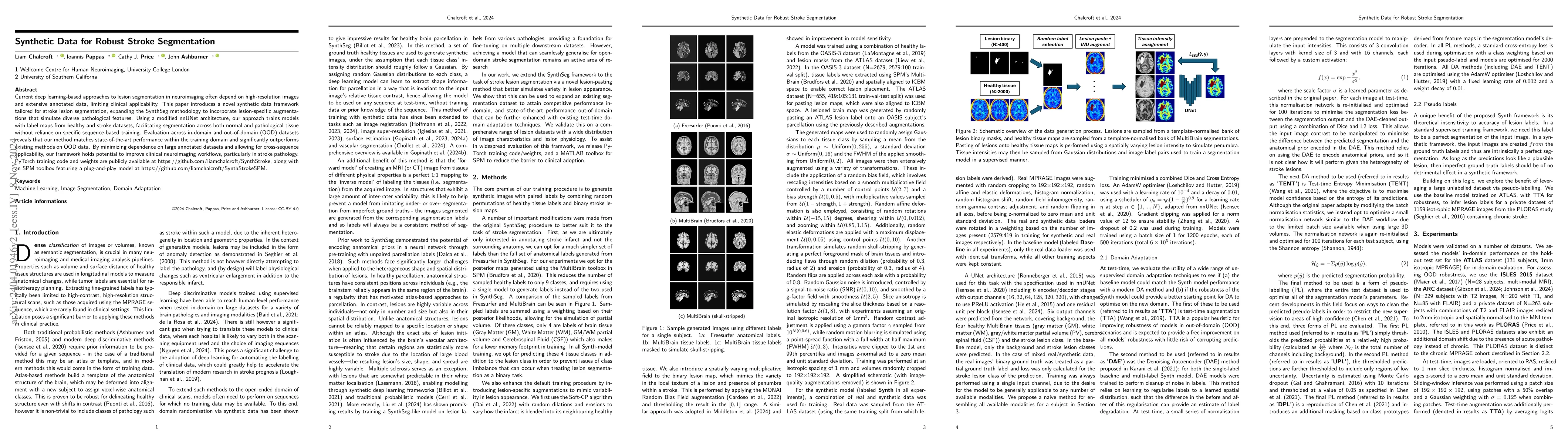Thumbnail for Synthetic Data for Robust Stroke Segmentation