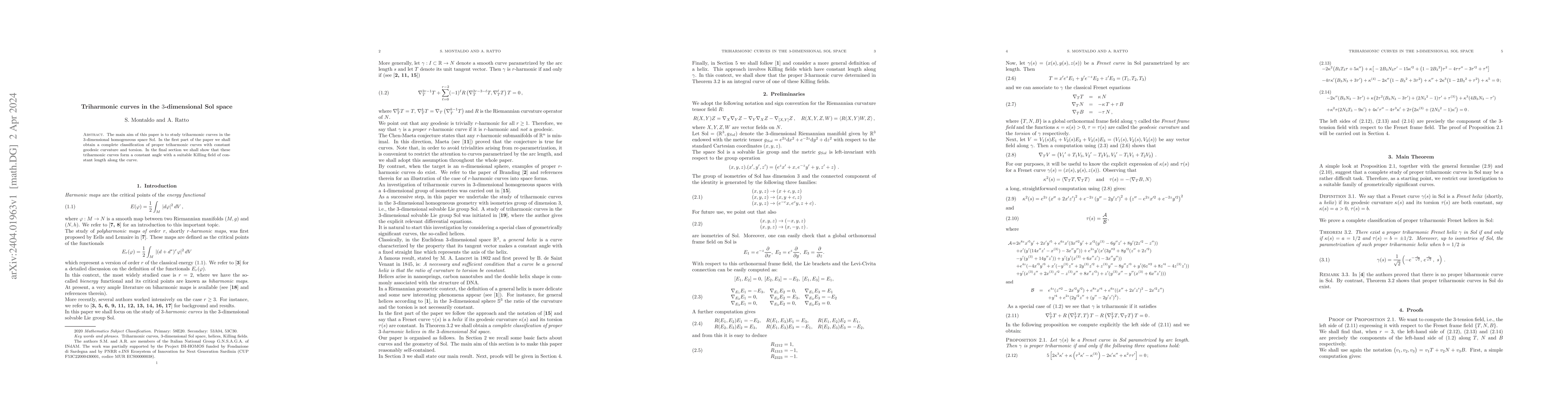 Thumbnail for Triharmonic curves in the 3-dimensional Sol space
