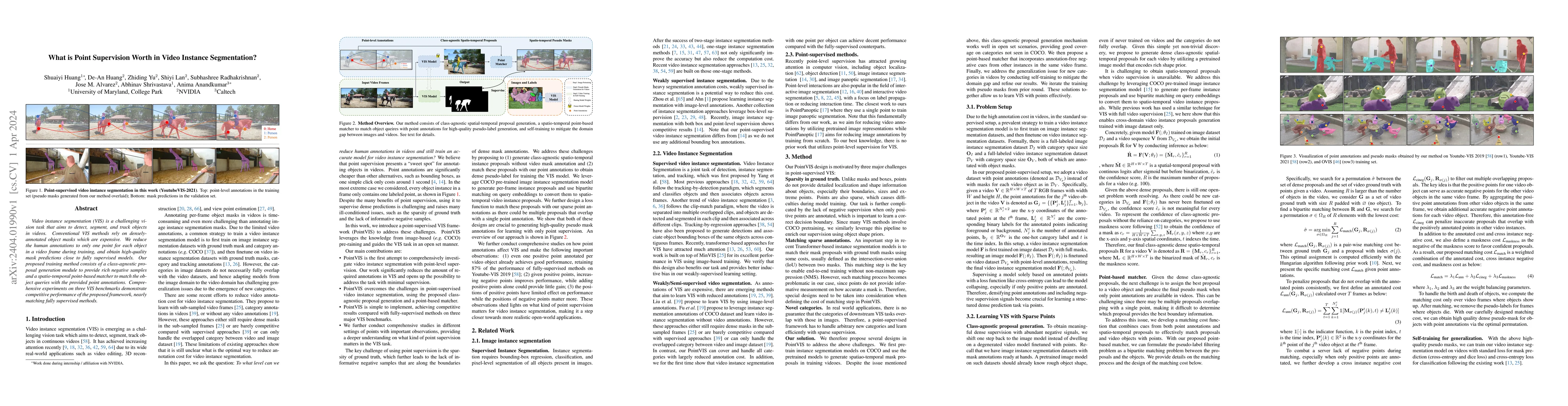 Thumbnail for What is Point Supervision Worth in Video Instance Segmentation?