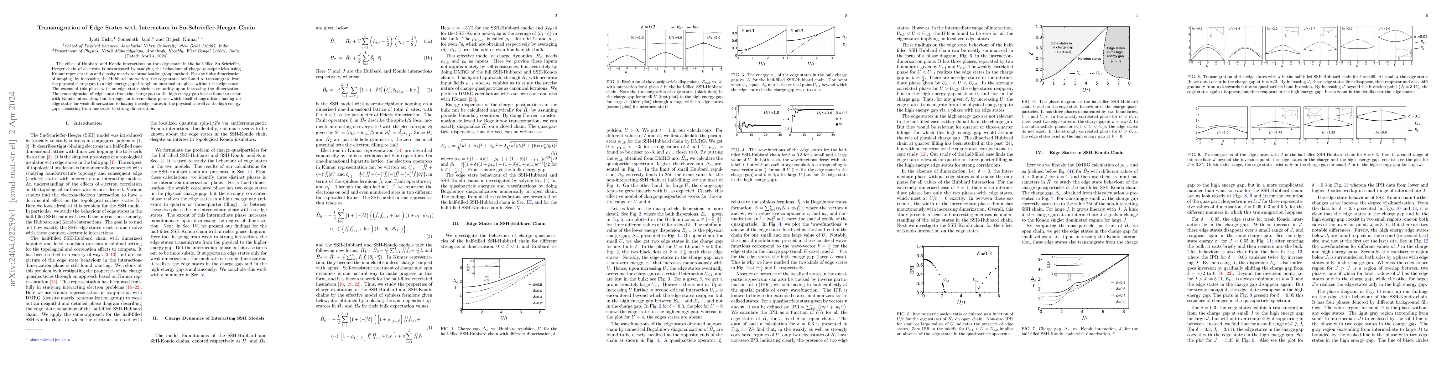 Thumbnail for Transmigration of Edge States with Interaction in Su-Schrieffer-Heeger
  Chain