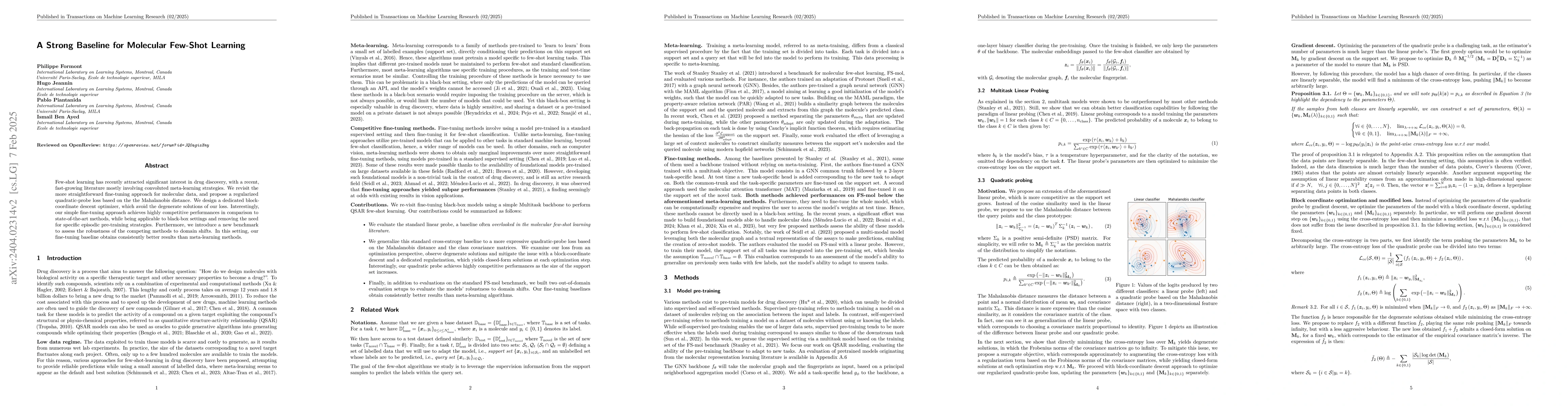 Thumbnail for Is Meta-training Really Necessary for Molecular Few-Shot Learning ?