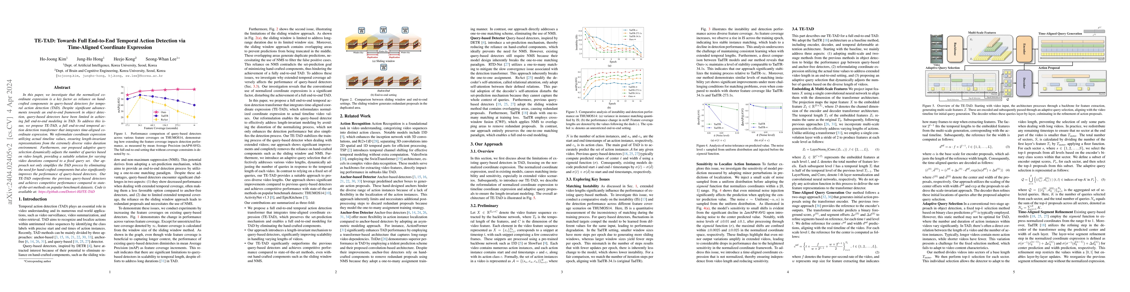 Thumbnail for TE-TAD: Towards Full End-to-End Temporal Action Detection via
  Time-Aligned Coordinate Expression