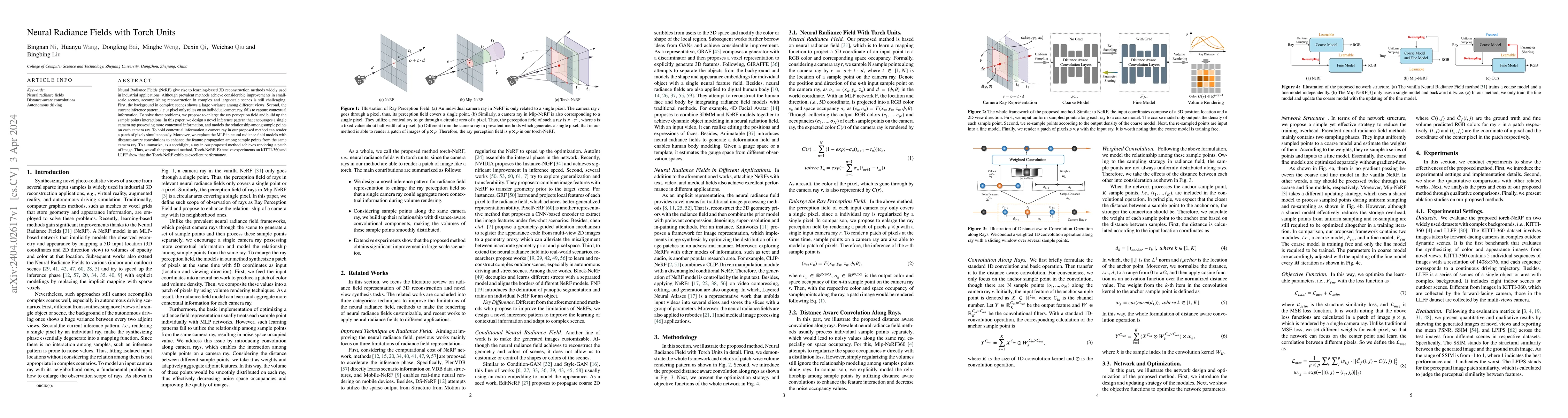 Thumbnail for Neural Radiance Fields with Torch Units