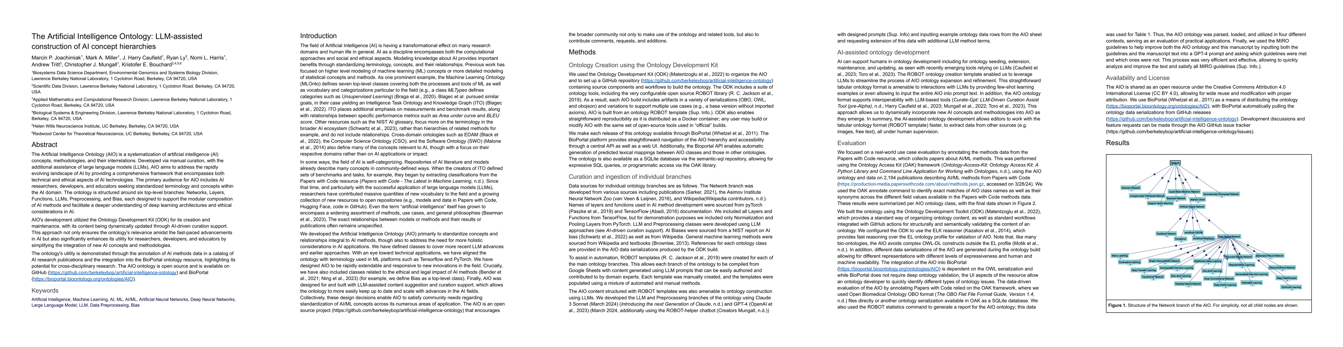 Thumbnail for The Artificial Intelligence Ontology: LLM-assisted construction of AI
  concept hierarchies